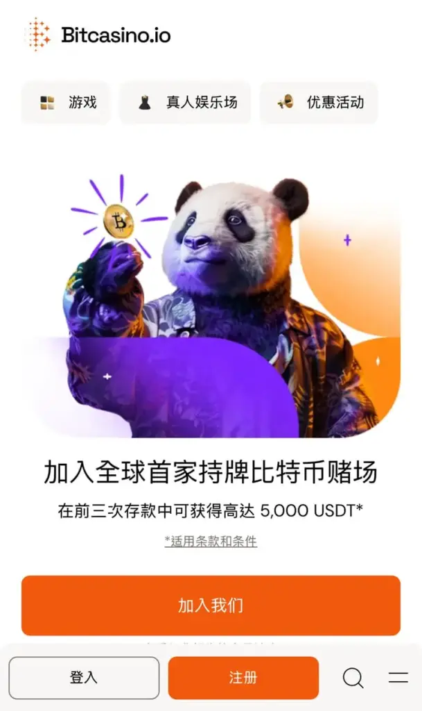 Bitcasino.io 合法,